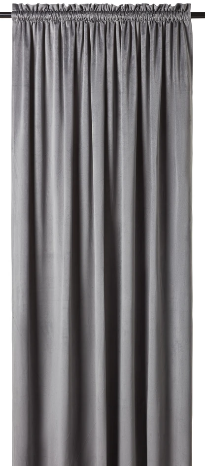 Gabrielle  - Gardin, 135x250 cm, 2-pack - Grå