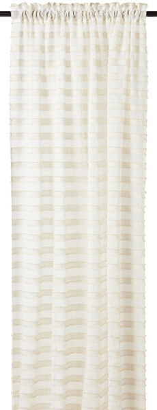 Boheme - Gardin, 140x250 cm, 2-pack - Vit