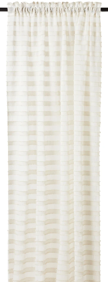 Boheme - Gardin, 140x250 cm, 2-pack - Vit