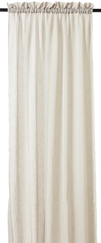 Cecilia - Gardin, 2-pack,135x250 cm - Beige