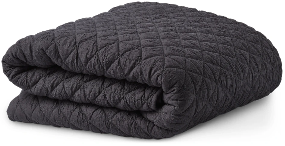 Pascal - Överkast, 260x260 cm - Grå