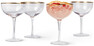 Palermo - Champagneglas Coupe, 4-pack, 31 cl - Vit