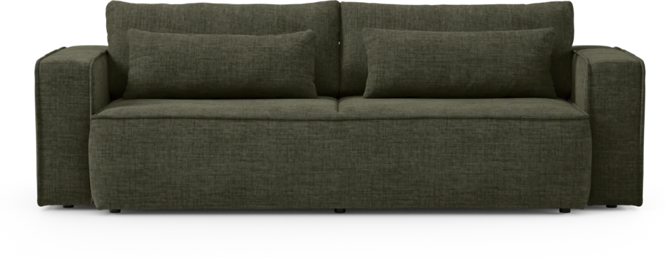 Ide - Bäddsoffa 3-sits - Grön