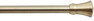 Candela - Gardinstångset, 120-210 cm - Gul