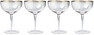 Palermo - Champagneglas Coupe, 4-pack, 31 cl - Vit