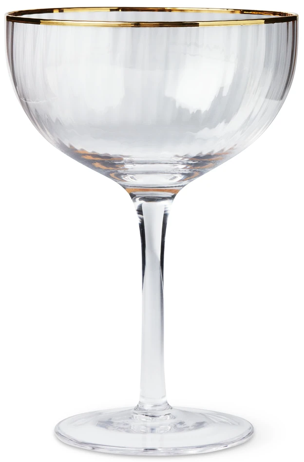 Palermo - Champagneglas Coupe, 4-pack, 31 cl - Vit