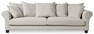 Beverly - 3-sits soffa XL - Vit