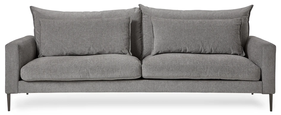 Leone - 3-sits soffa XL - Grå