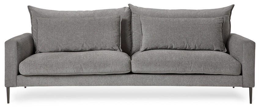 Leone - 3-sits soffa XL - Grå