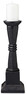 Colosso - Ljusstake, H 37 cm - Svart