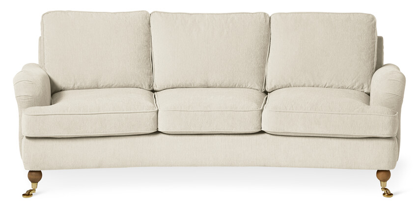 Kingston Delux - 3-sits soffa svängd - Beige