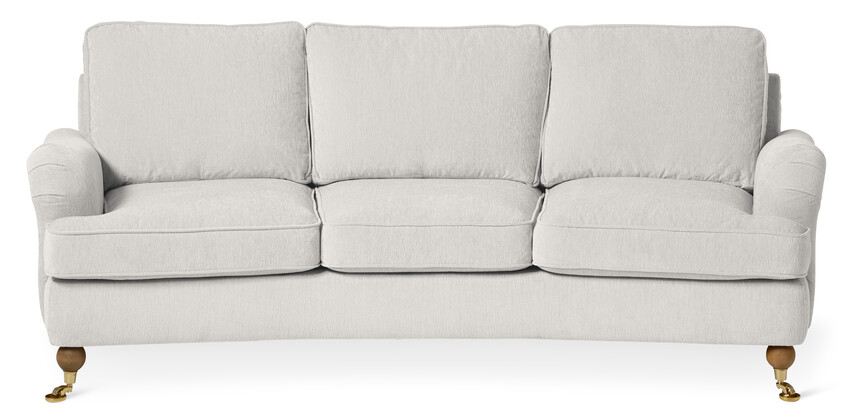 Kingston Delux - 3-sits soffa svängd - Grå