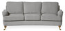 Kingston Delux - 3-sits soffa svängd - Grå