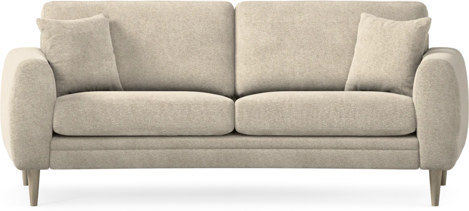 Eden - 2,5-sits soffa svängd - Beige