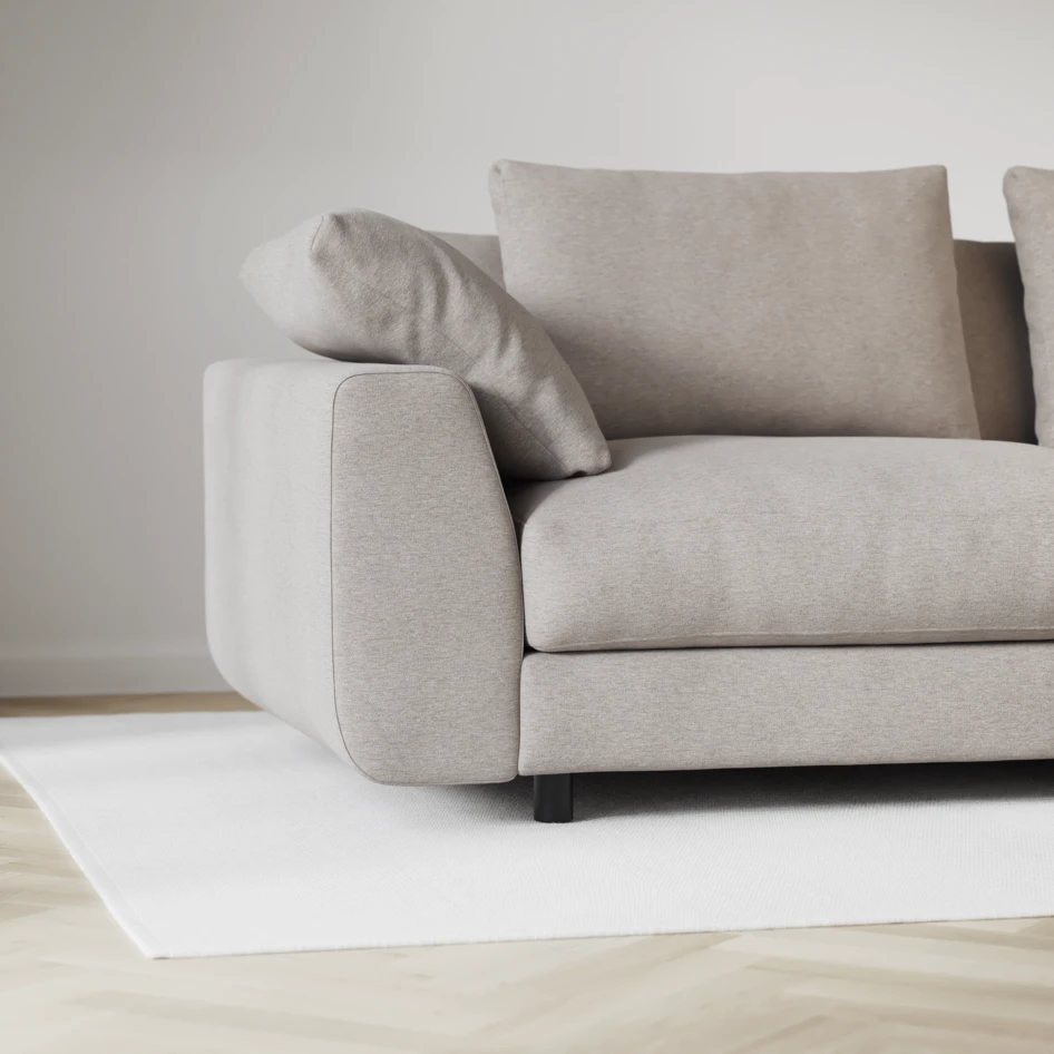 Amie - 3-sits soffa - Beige