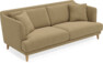 Macy Lux - 3-sits soffa - Brun