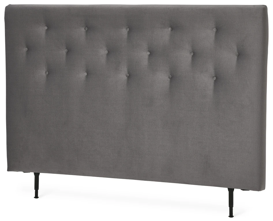Milano - Sänggavel, 120-180 cm - Svart