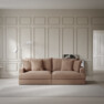 Rossi - 3-sits soffa - Orange