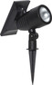 Powerspot - Utespotlight, lm 50 - Svart