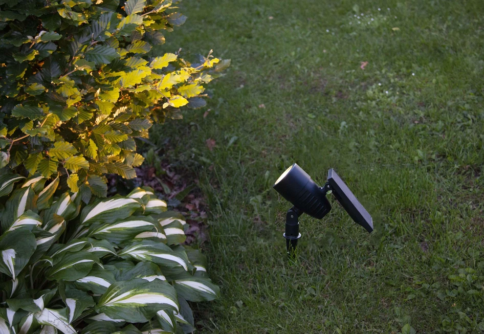 Powerspot - Utespotlight, lm 50 - Svart