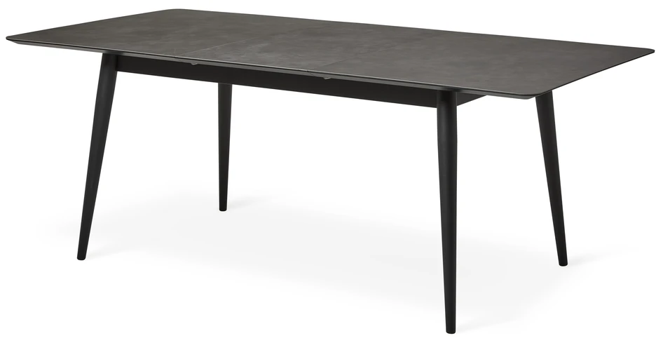 Edge - Matbord, L 150-200 cm - Grå