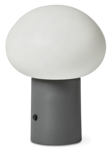Lorentz - Bordslampa, H22 Ø16 cm - Vit