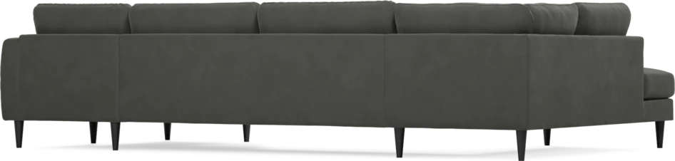 Bridge - 3-sits soffa med divan vänster och schäslong höger - Grå
