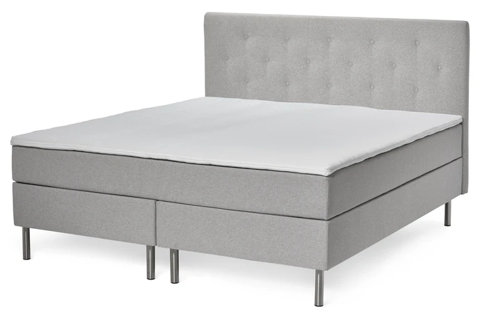 Milano, Kontinentalsäng, dubbelsäng med bäddmadrass och sänggavel