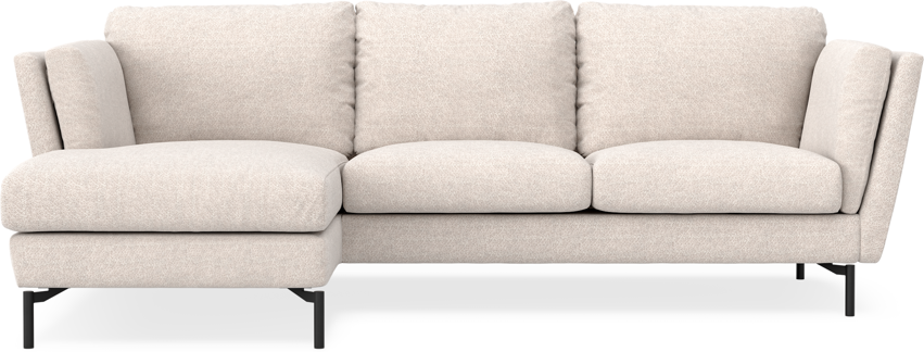 Madison - 2-sits soffa med schäslong vänster - Beige