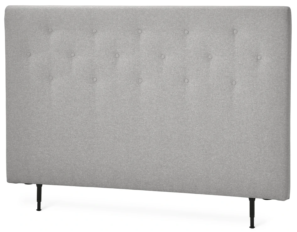 Milano - Sänggavel, 120-180 cm - Grå
