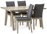 Yard - Matgrupp med 4 stolar Duvnäs - Beige