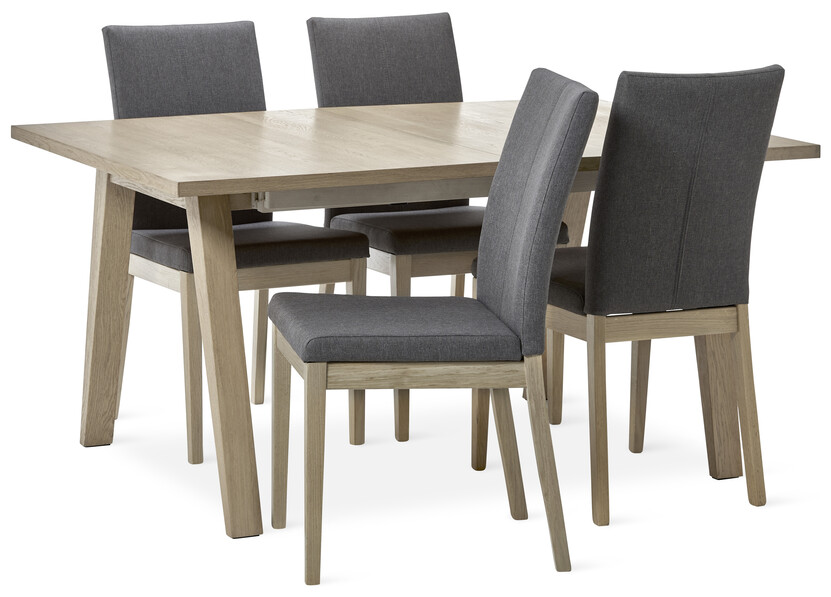 Yard - Matgrupp med 4 stolar Duvnäs - Beige