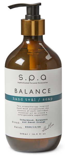 Apothecary Balance - Handtvål, 500 ml - Brun