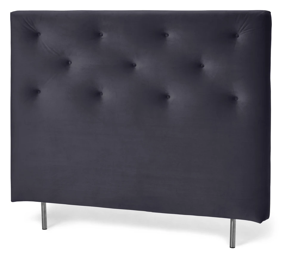 Pisa Grand pikerad - Sänggavel, B 160-210 cm - Blå