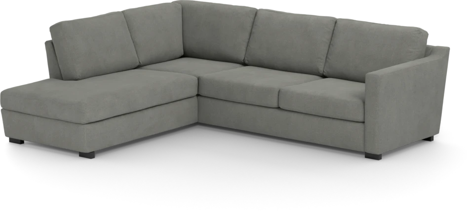 Friday - 2,5-sits soffa med divan vänster - Grå