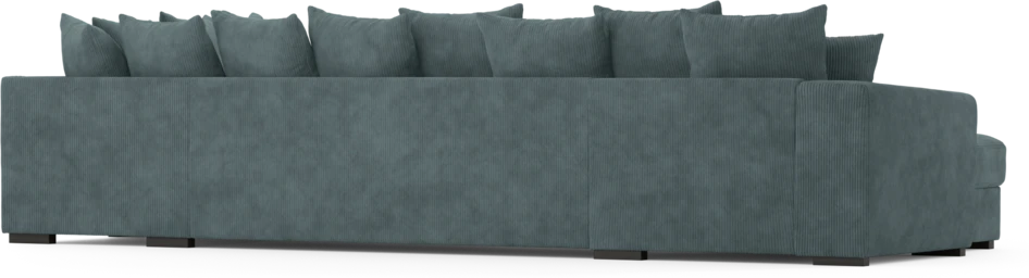 Town - 3-sits soffa med divan höger och schäslong vänster - Blå