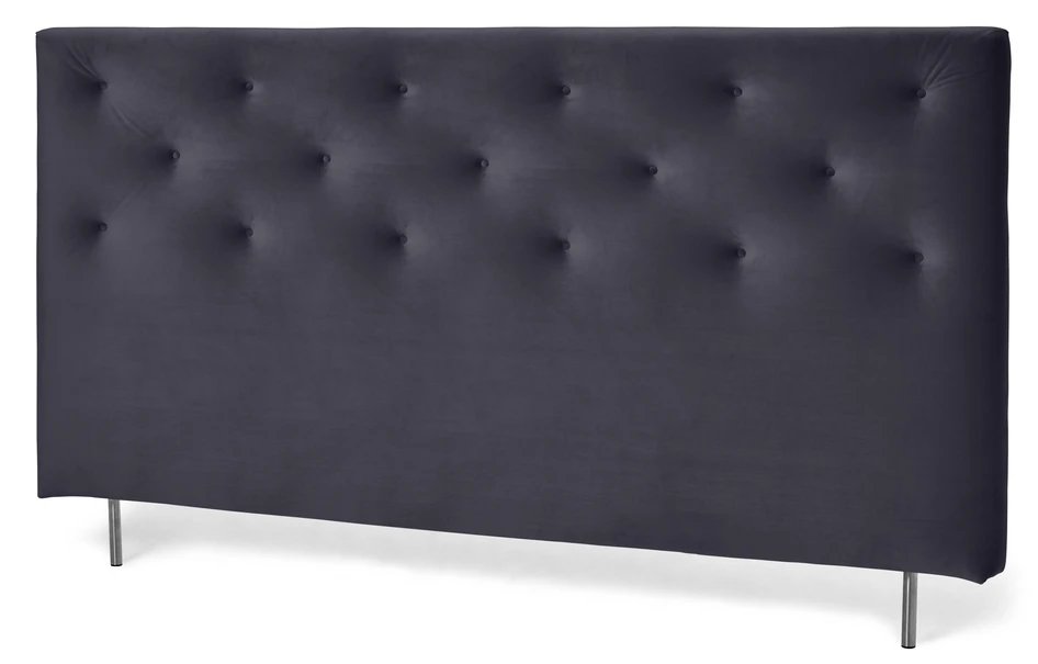 Pisa Grand pikerad - Sänggavel, B 160-210 cm - Blå