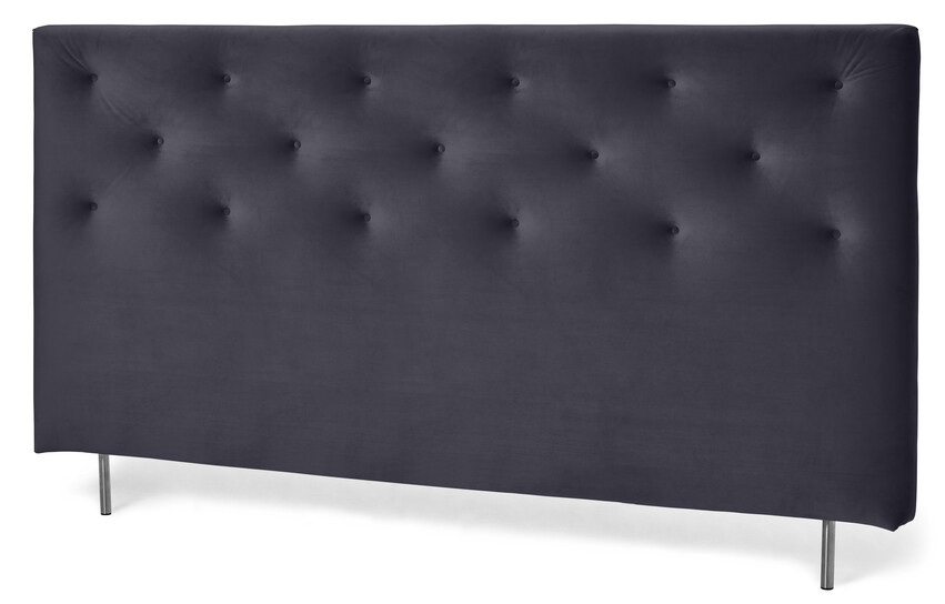 Pisa Grand pikerad - Sänggavel, B 160-210 cm - Blå