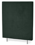 Pisa Grand rak - Sänggavel, B 90-140 cm - Grön