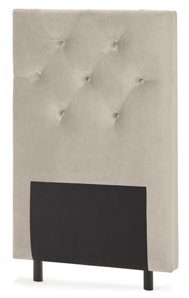 New York pikerad - Sänggavel, 90-210 cm - Beige