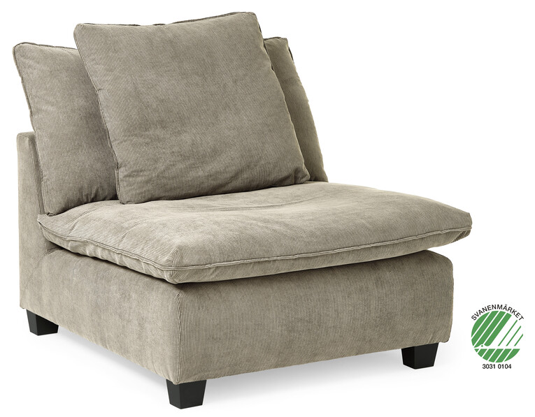 Bellora - 1-sits, utan armstöd - Beige