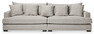 Rossi - 3-sits soffa XL - Beige