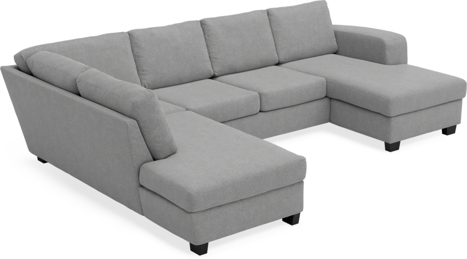 Friday - 3-sits soffa med divan vänster och schäslong höger - Grå