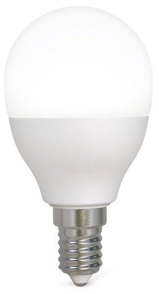 Smarta hem - Ljuskälla Smart LED, klot, E14, lm 470, dimbar - Vit