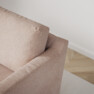 Friday - 3-sits soffa med schäslong vänster och divan höger - Rosa