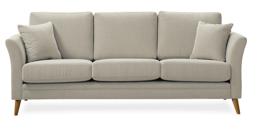 Eden - 3-sits soffa - Brun