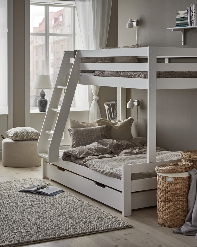 Nora, Familjesäng, 90/120-200 cm