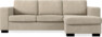 Nevada - 3-sits soffa med flyttbar schäslong - Beige