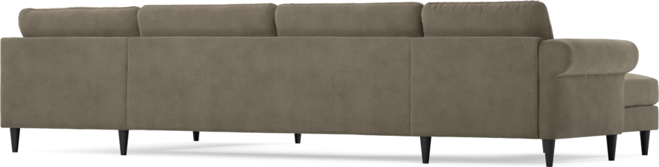 Bridge - 3-sits soffa med schäslong vänster och divan höger - Beige
