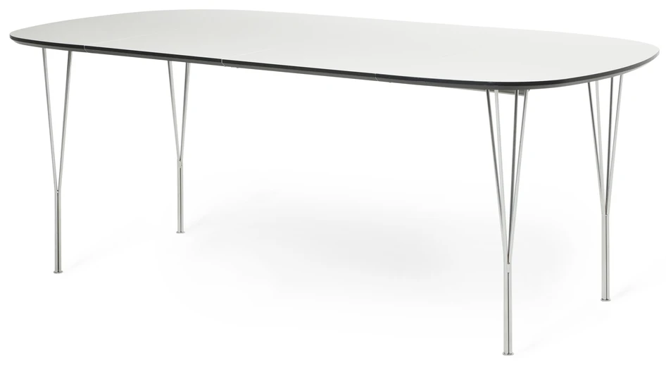 Santino - Matbord, L 100-200 cm - Grå